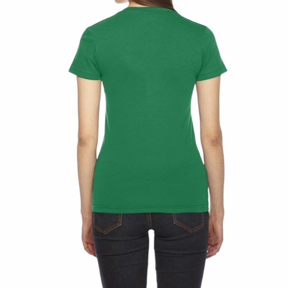 ❤ 4 for $25 ❤ #B America Apparel Green Tee Shirt - Picture 3 of 6